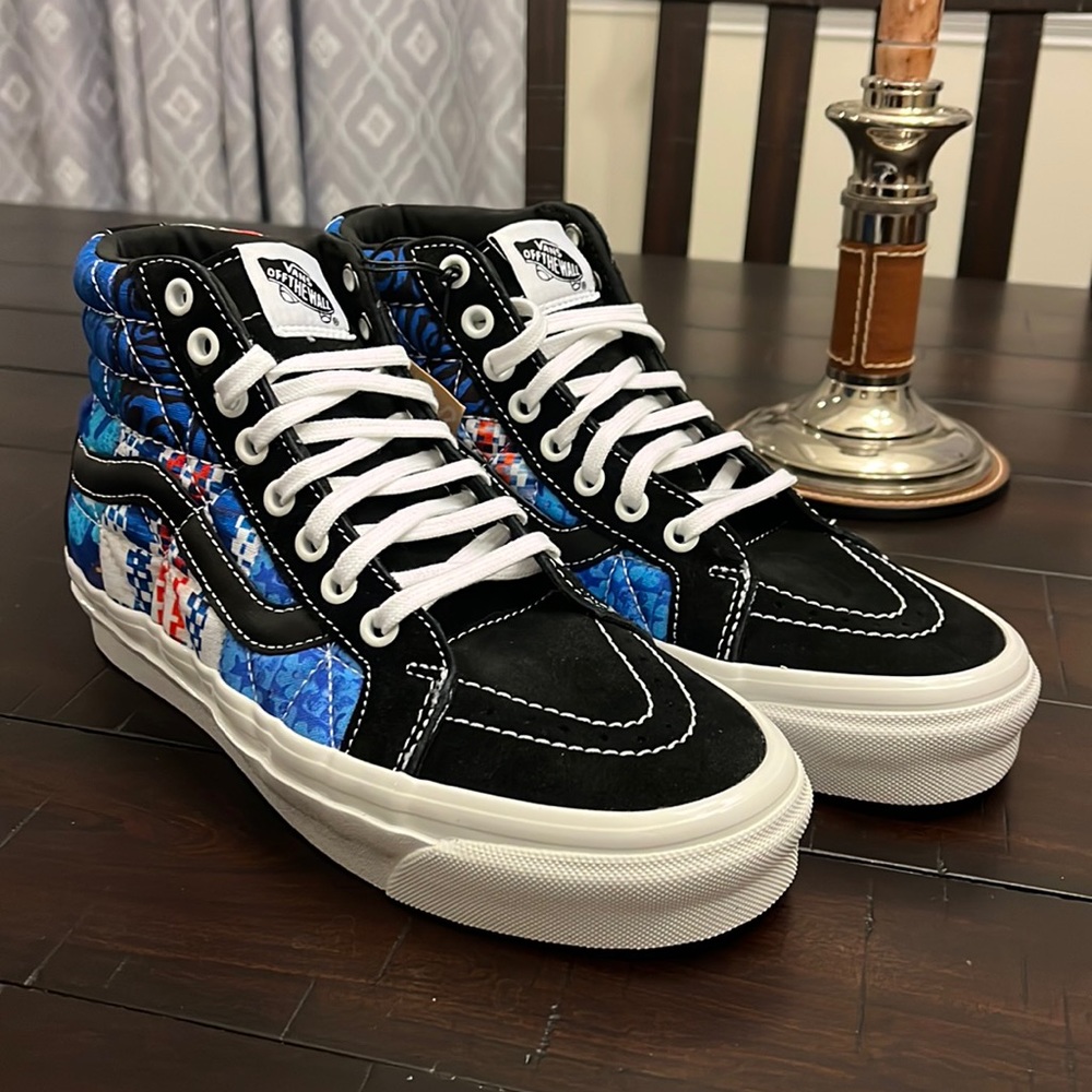 Vans Sk8 Hi 38 DX x Sandy Liang x SpongeBob SquarePants shoes sneakers Patchwork - Picture 2 of 14